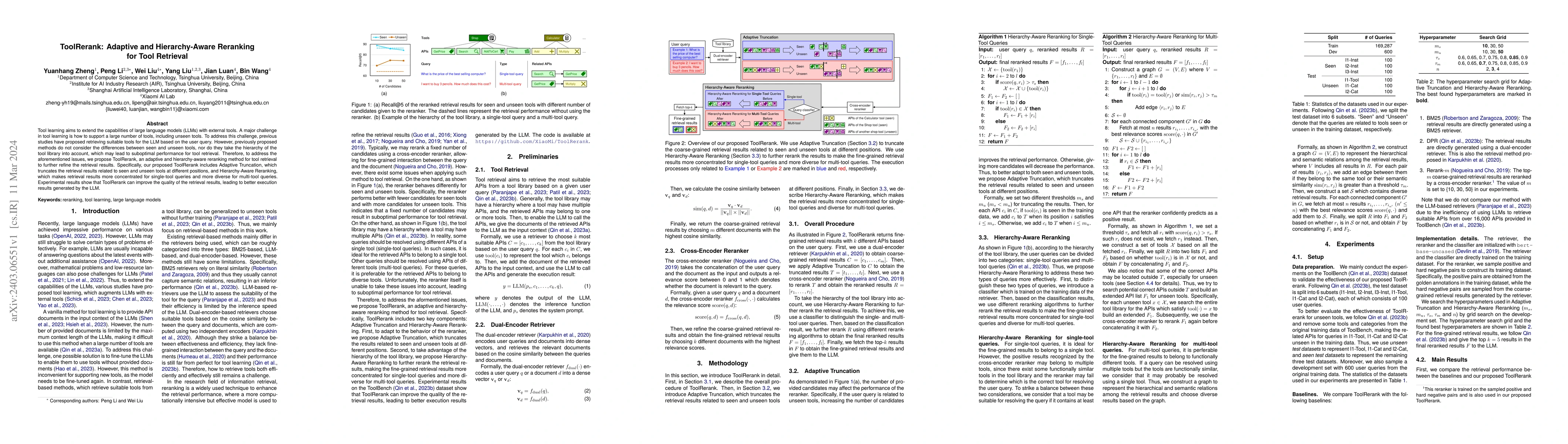 Thumbnail for ToolRerank: Adaptive and Hierarchy-Aware Reranking for Tool Retrieval