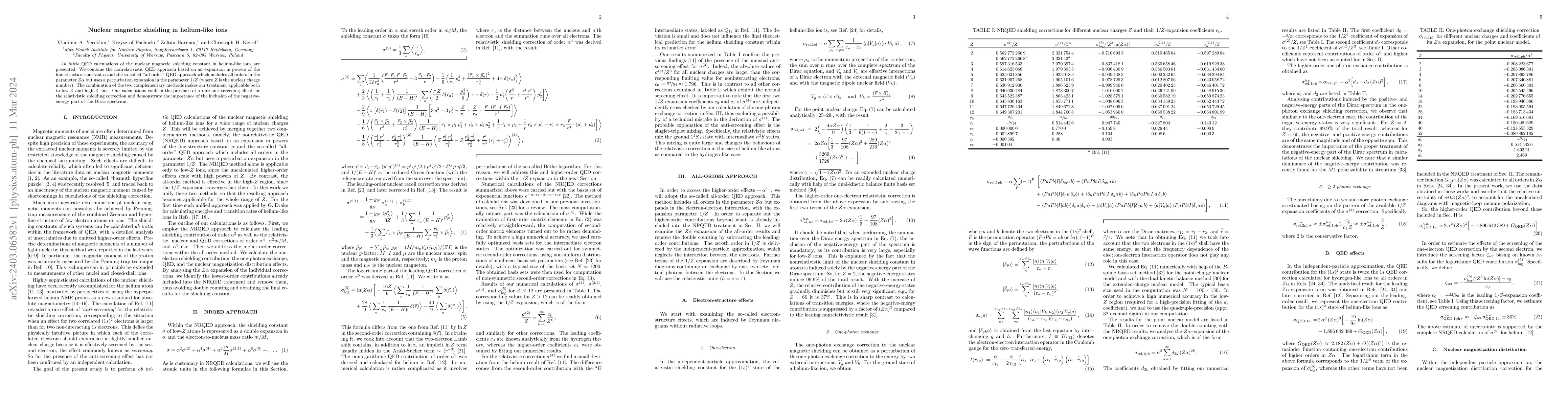 Thumbnail for Nuclear magnetic shielding in heliumlike ions