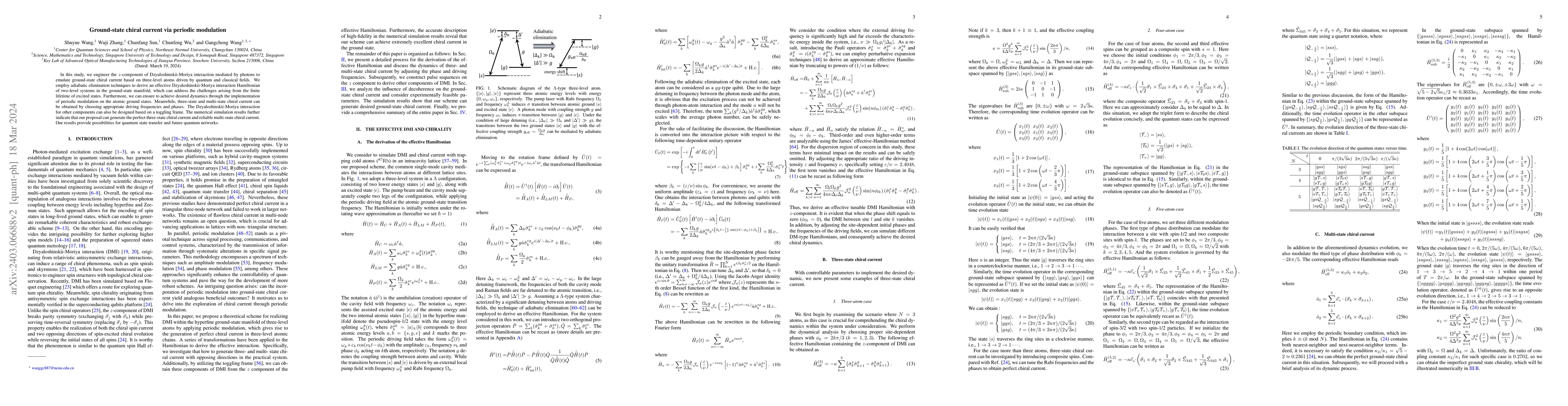 Thumbnail for Ground-state chiral current via periodic modulation