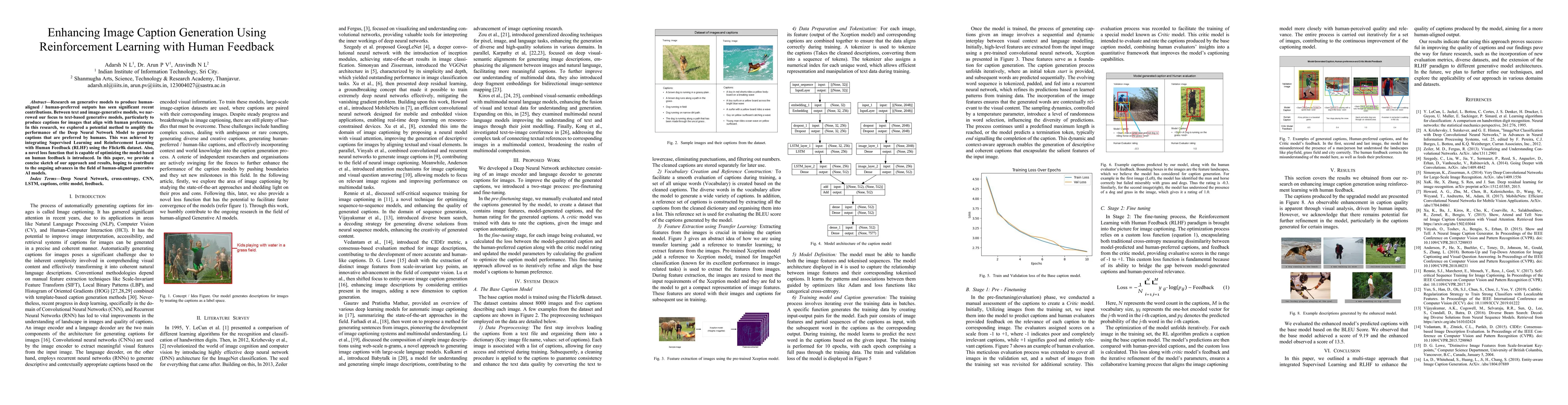 Thumbnail for Enhancing Image Caption Generation Using Reinforcement Learning with
  Human Feedback