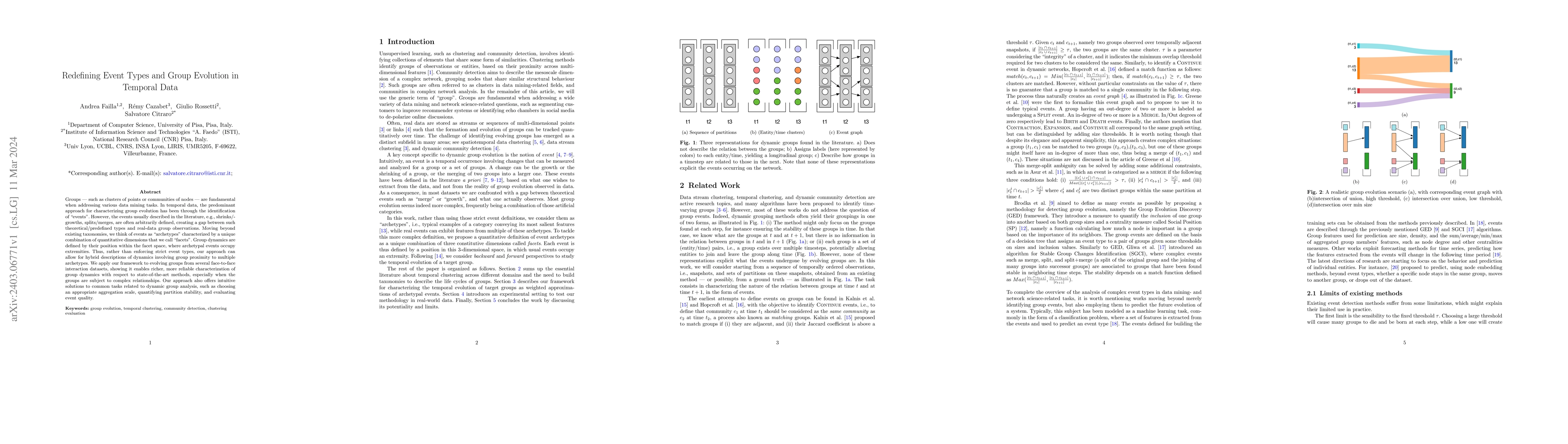 Thumbnail for Redefining Event Types and Group Evolution in Temporal Data