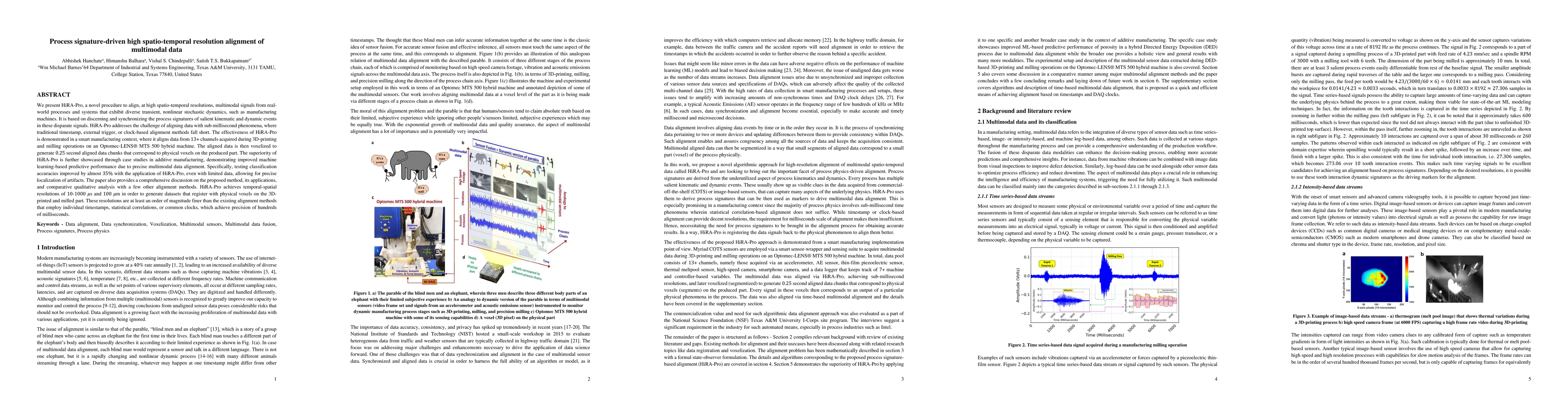 Thumbnail for Process signature-driven high spatio-temporal resolution alignment of
  multimodal data