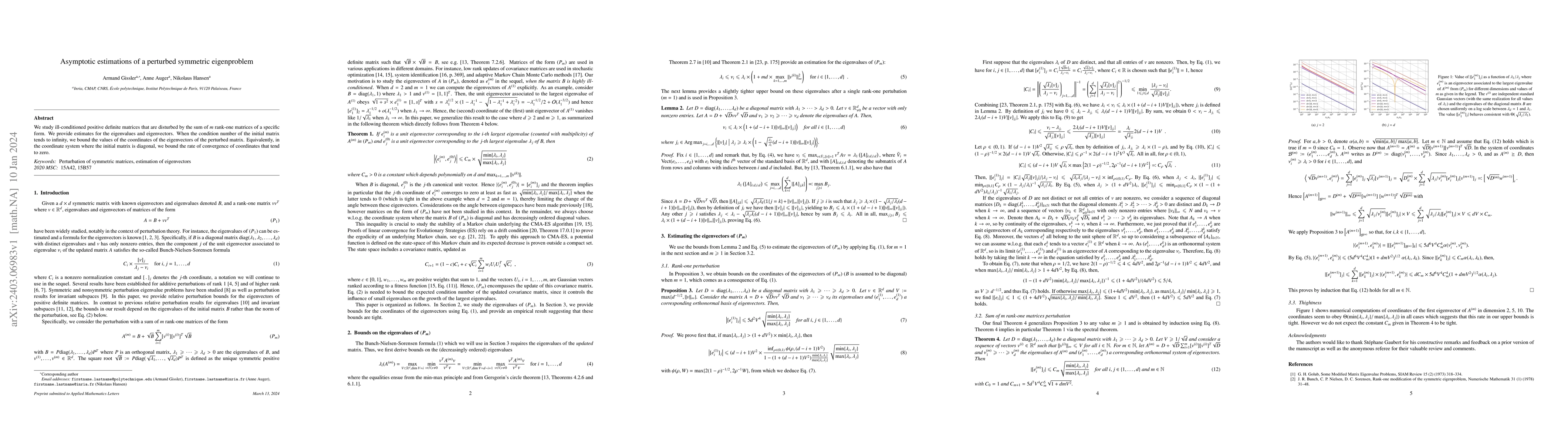 Thumbnail for Asymptotic estimations of a perturbed symmetric eigenproblem