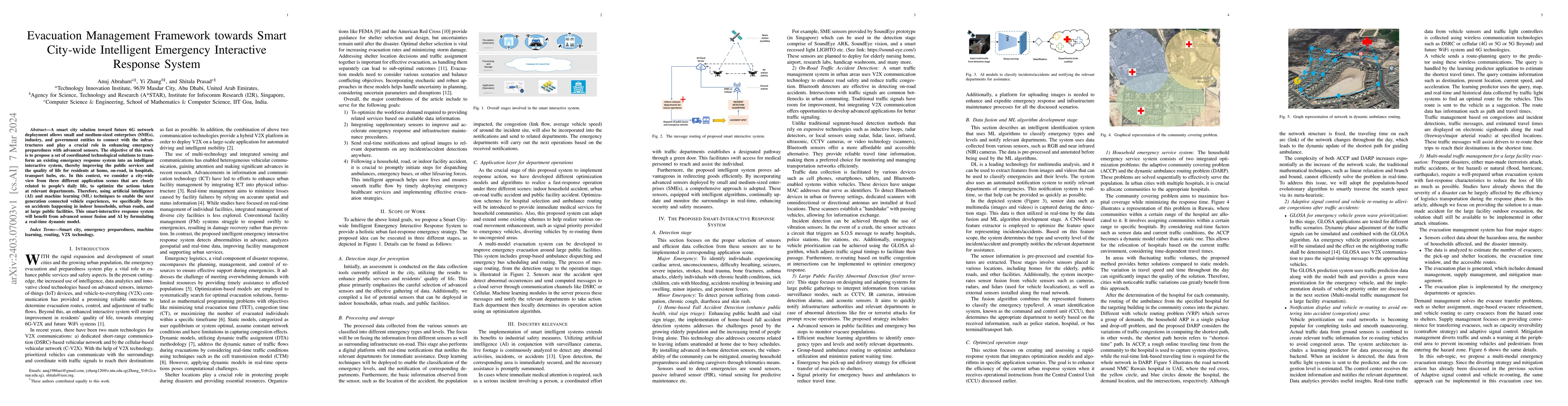 Thumbnail for Evacuation Management Framework towards Smart City-wide Intelligent
  Emergency Interactive Response System