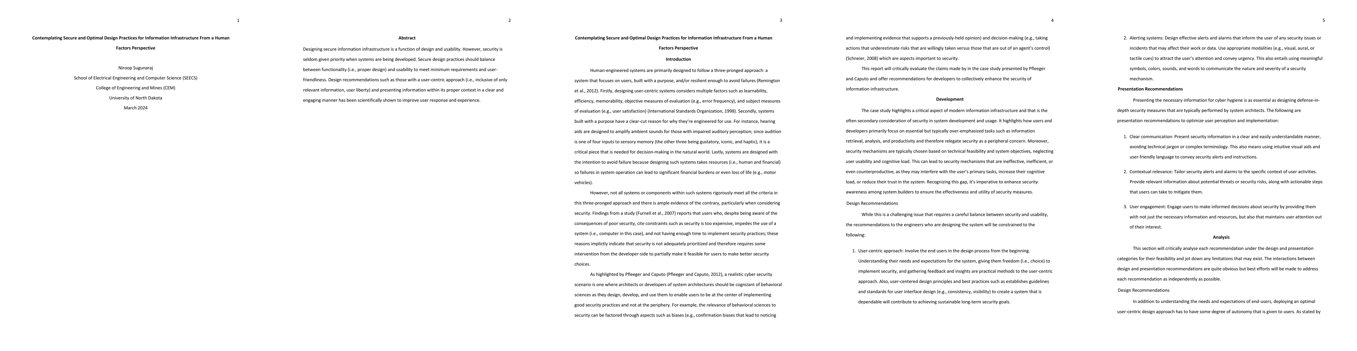Thumbnail for Contemplating Secure and Optimal Design Practices for Information
  Infrastructure From a Human Factors Perspective