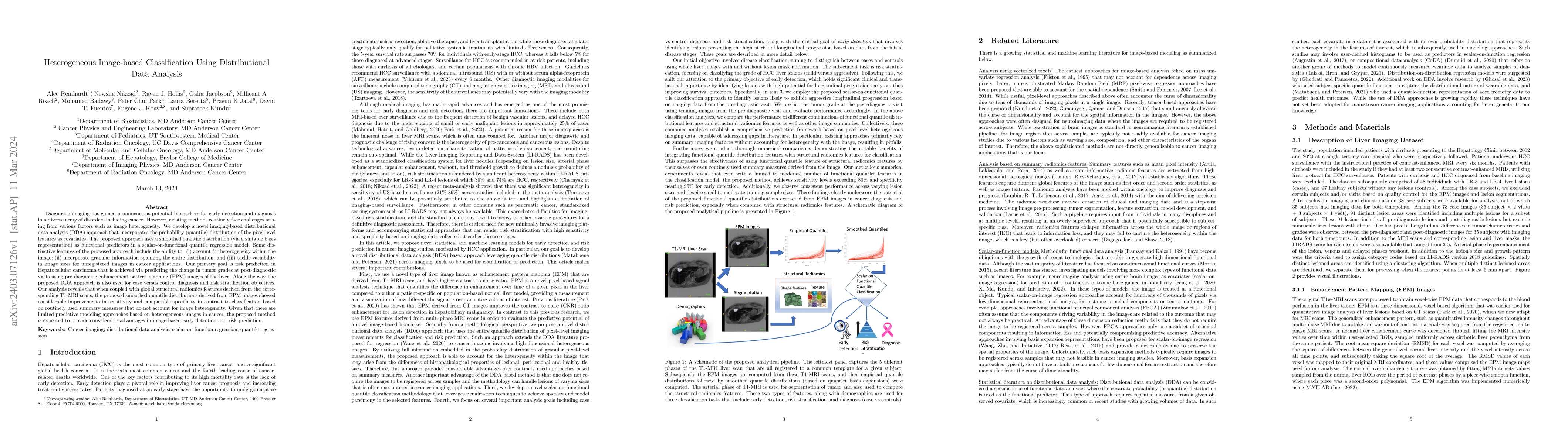 Thumbnail for Heterogeneous Image-based Classification Using Distributional Data
  Analysis