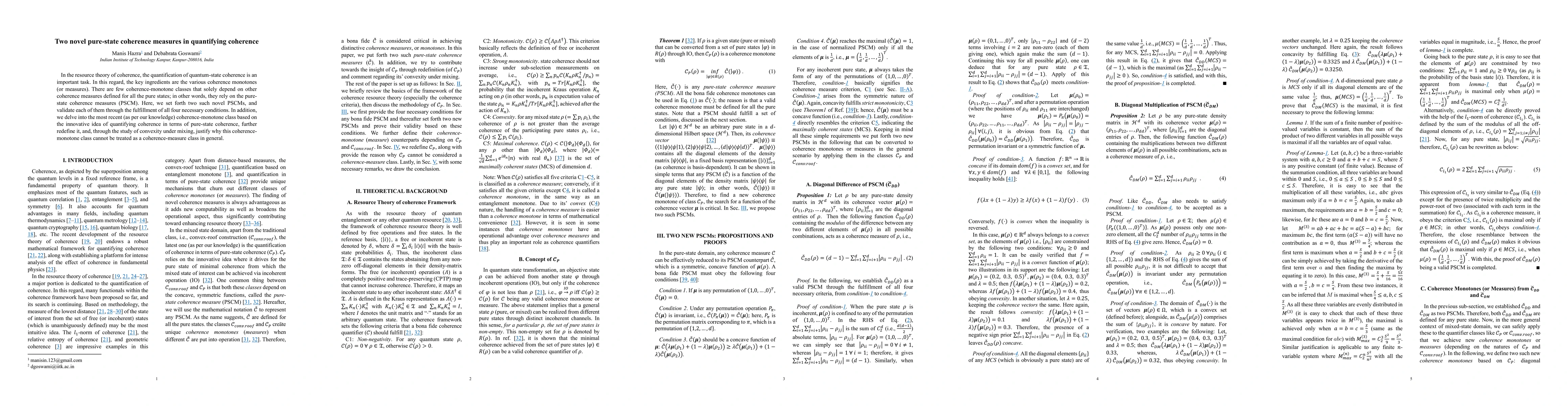Thumbnail for Two novel pure-state coherence measures in quantifying coherence