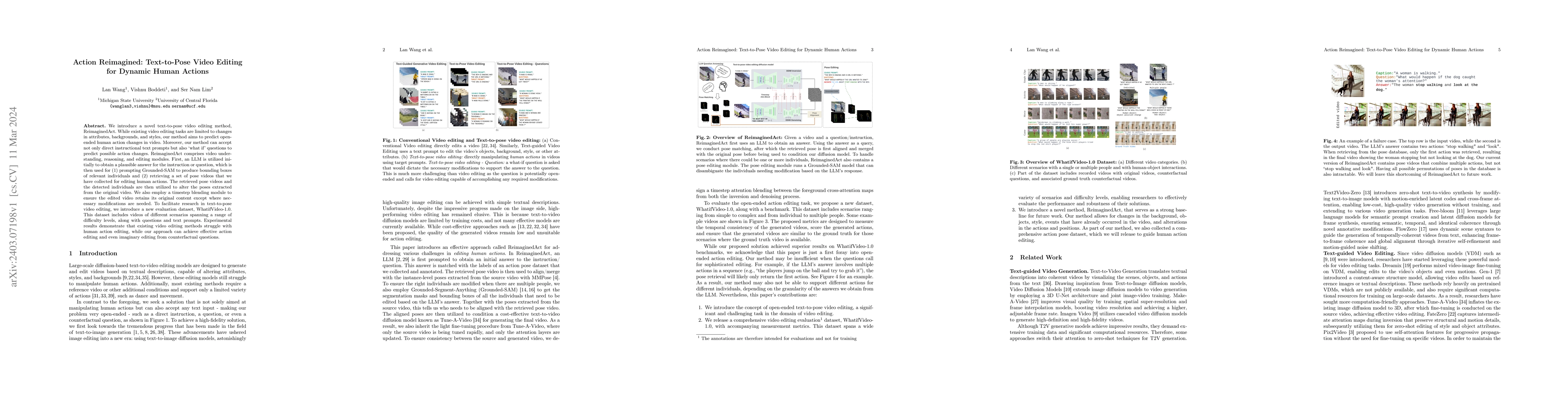 Thumbnail for Action Reimagined: Text-to-Pose Video Editing for Dynamic Human Actions