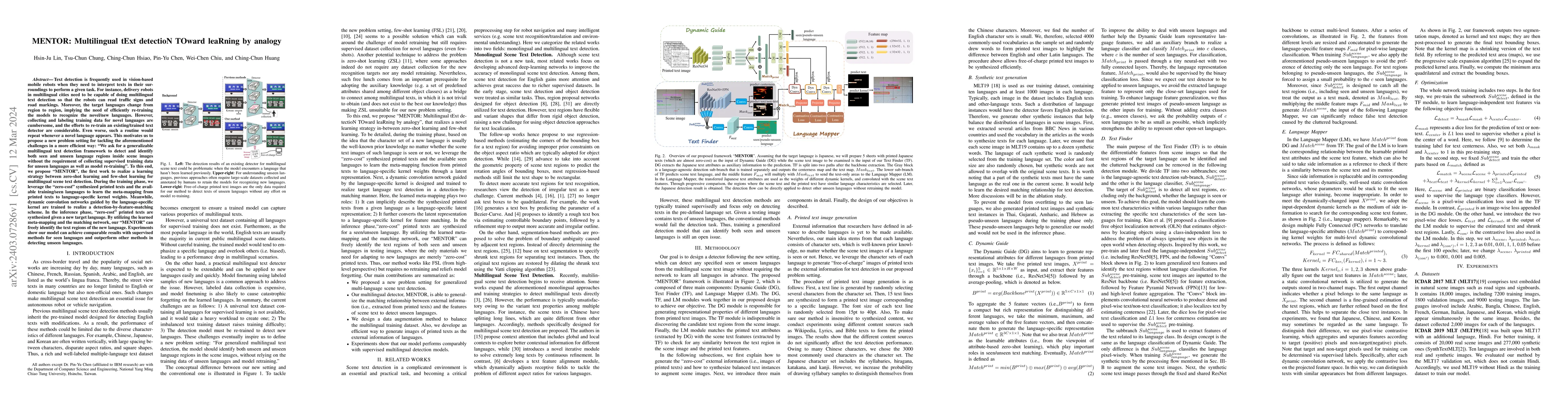 Thumbnail for MENTOR: Multilingual tExt detectioN TOward leaRning by analogy