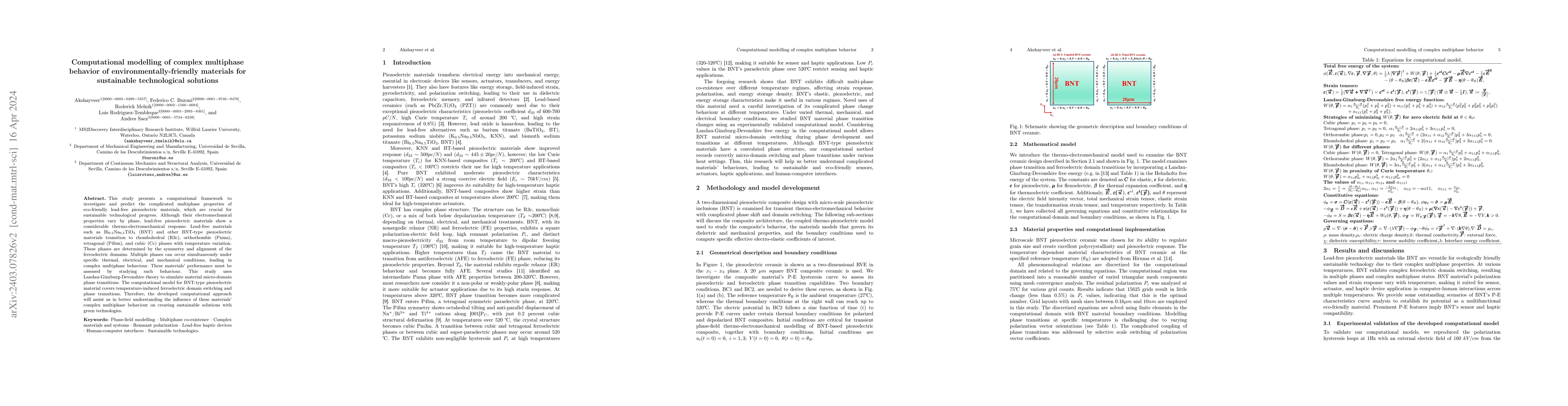 Thumbnail for Computational modelling of complex multiphase behavior of
  environmentally-friendly materials for sustainable technological solutions