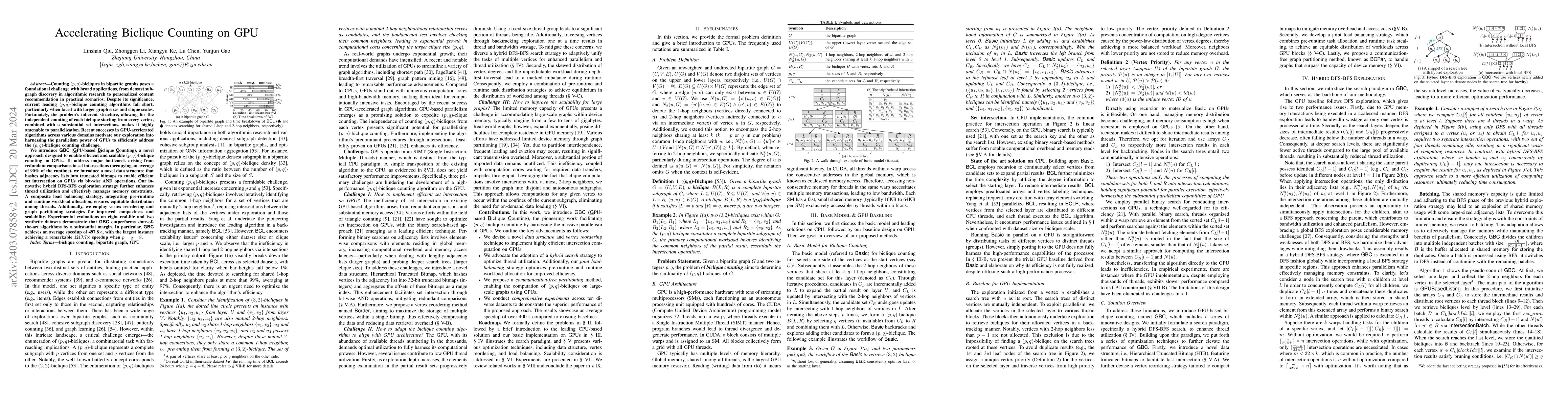 Thumbnail for Accelerating Biclique Counting on GPU