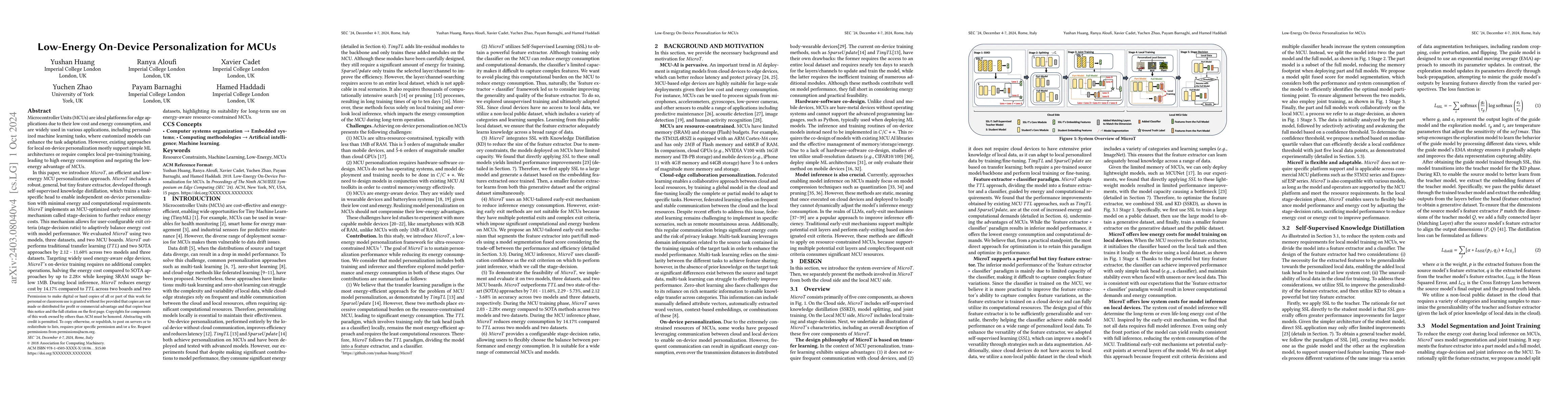 Thumbnail for MicroT: Low-Energy and Adaptive Models for MCUs