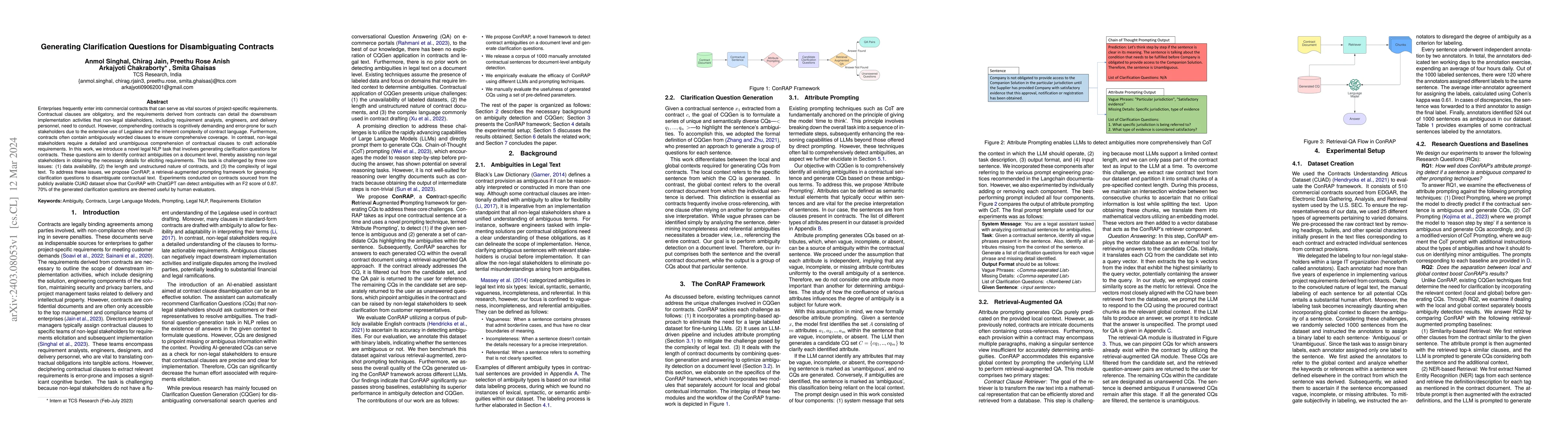 Thumbnail for Generating Clarification Questions for Disambiguating Contracts