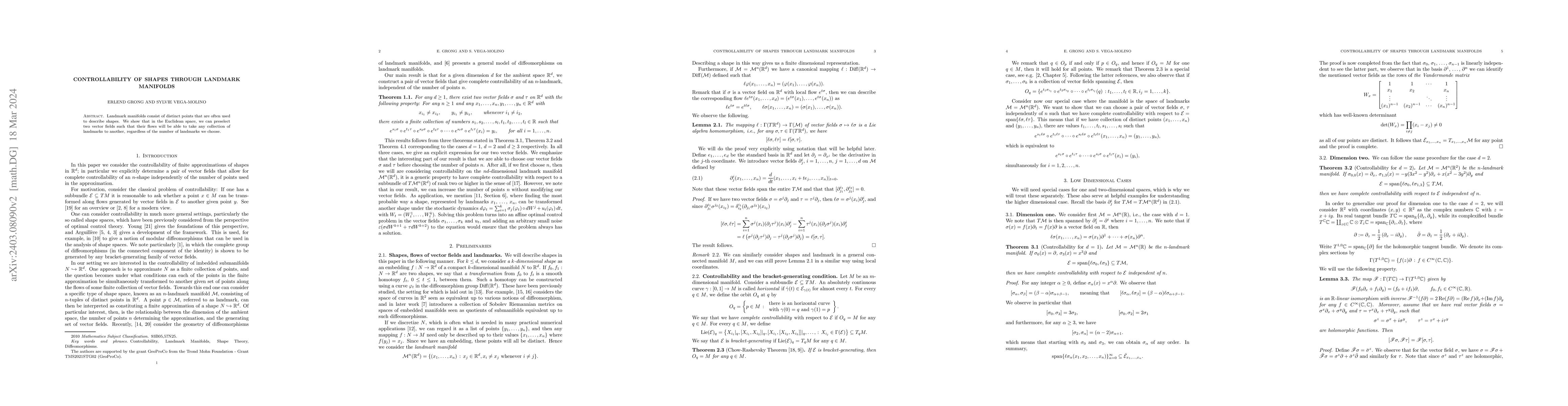 Thumbnail for Controllability of shapes through Landmark Manifolds