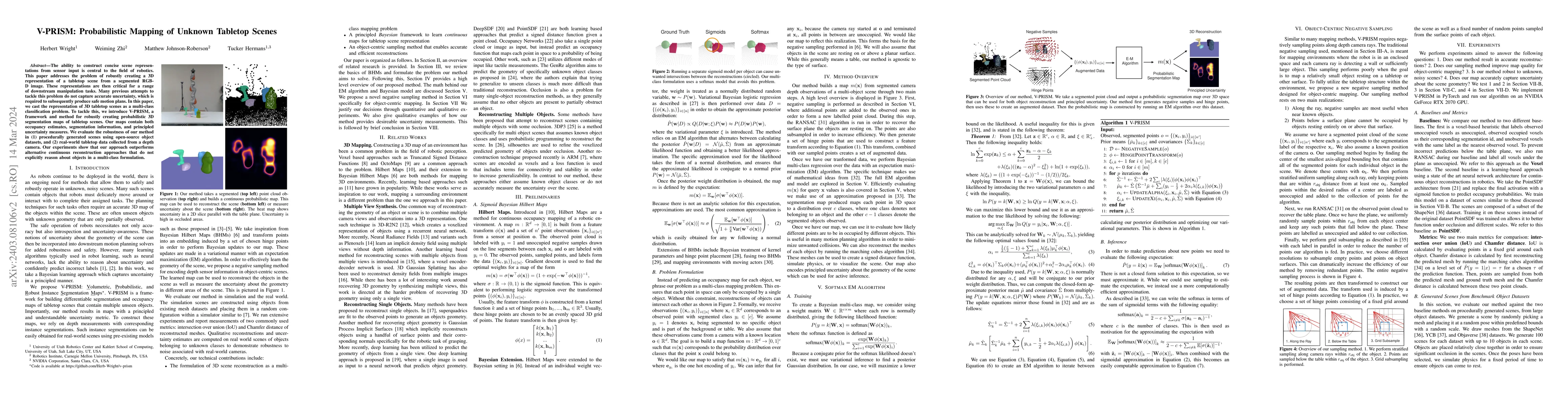 Thumbnail for V-PRISM: Probabilistic Mapping of Unknown Tabletop Scenes