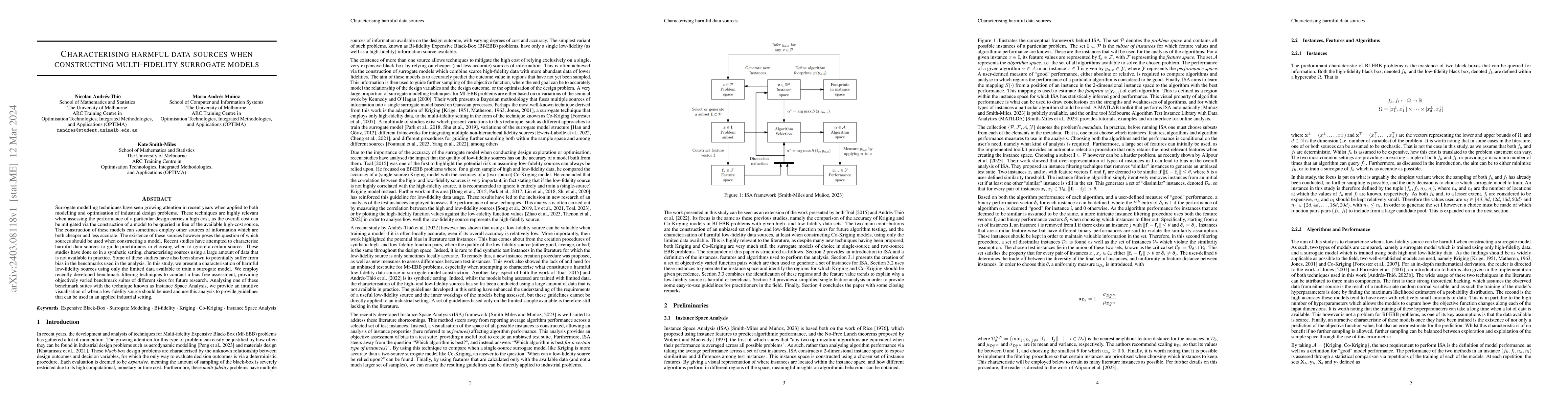 Thumbnail for Characterising harmful data sources when constructing multi-fidelity
  surrogate models