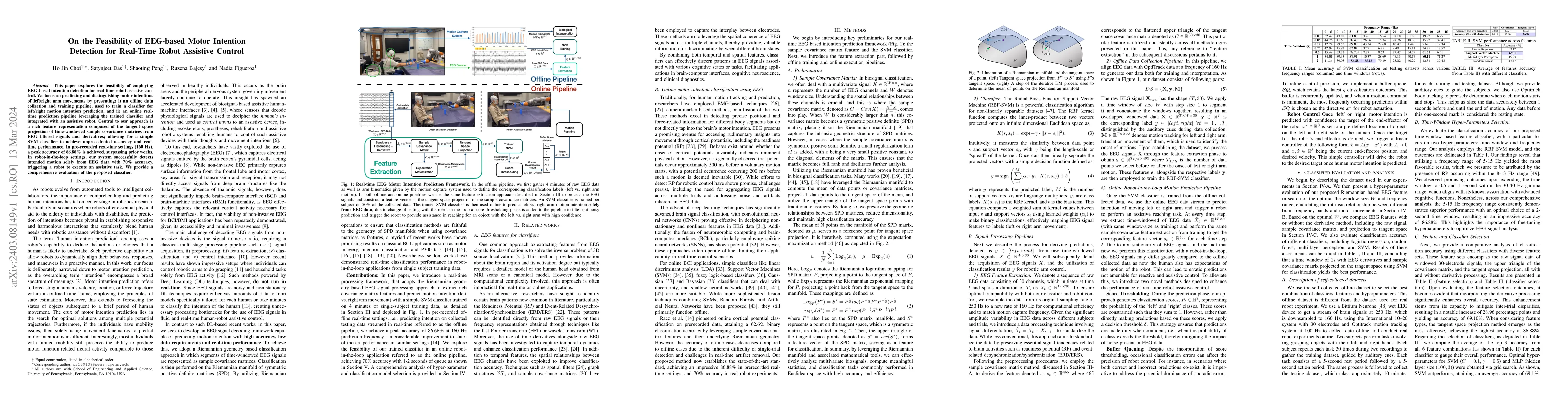 Thumbnail for On the Feasibility of EEG-based Motor Intention Detection for Real-Time
  Robot Assistive Control