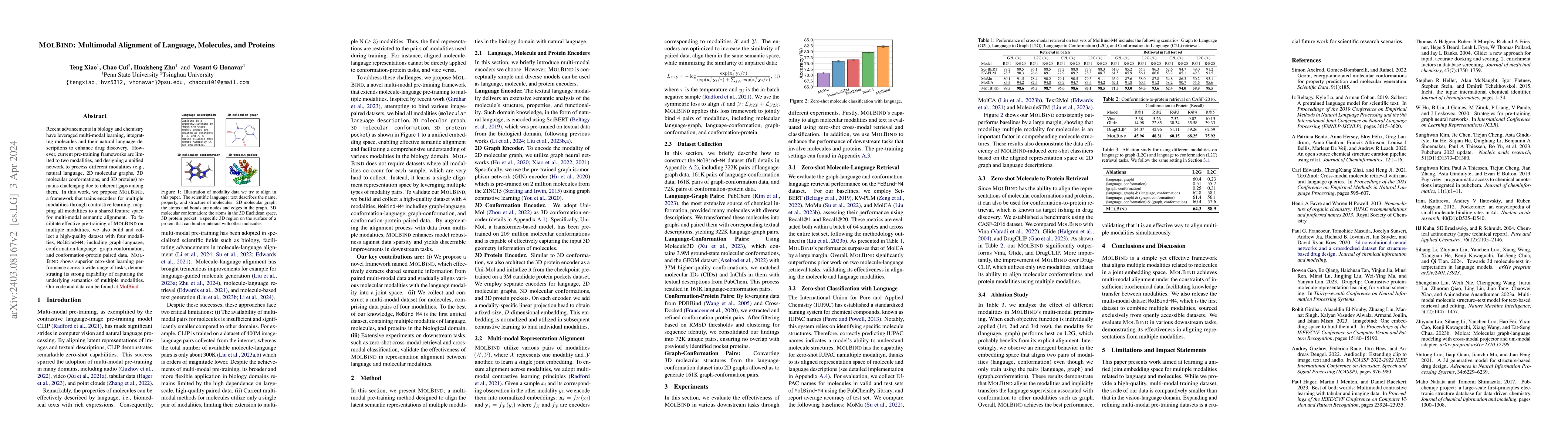 Thumbnail for MolBind: Multimodal Alignment of Language, Molecules, and Proteins