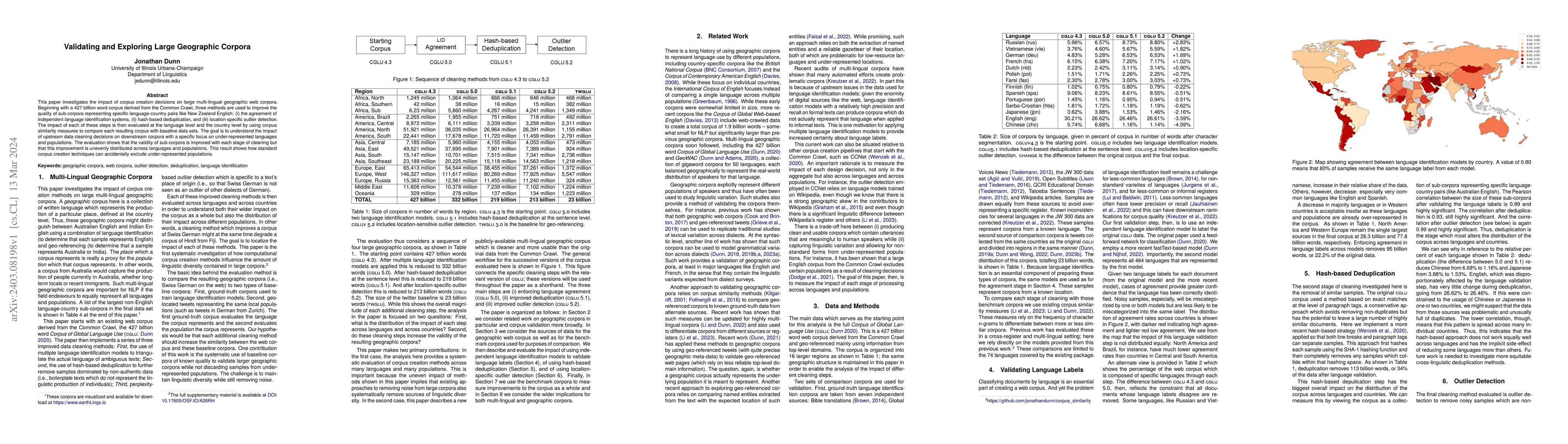 Thumbnail for Validating and Exploring Large Geographic Corpora