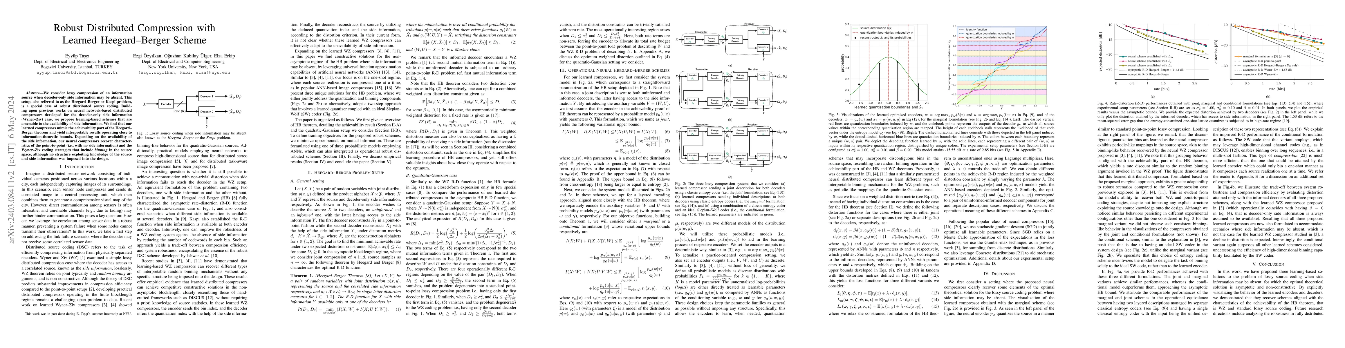 Thumbnail for Robust Distributed Compression with Learned Heegard-Berger Scheme
