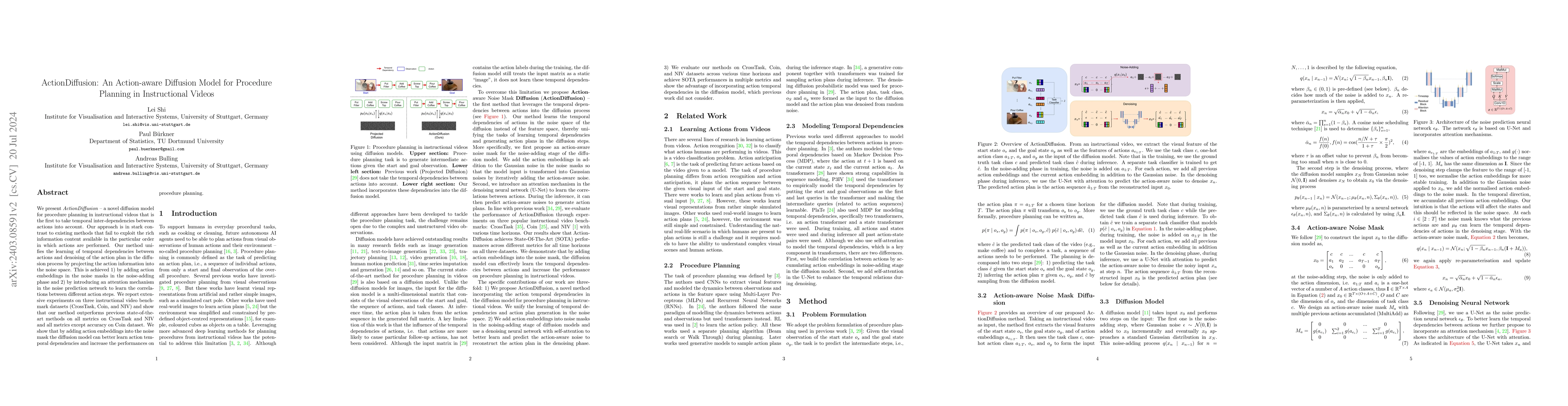 Thumbnail for ActionDiffusion: An Action-aware Diffusion Model for Procedure Planning
  in Instructional Videos