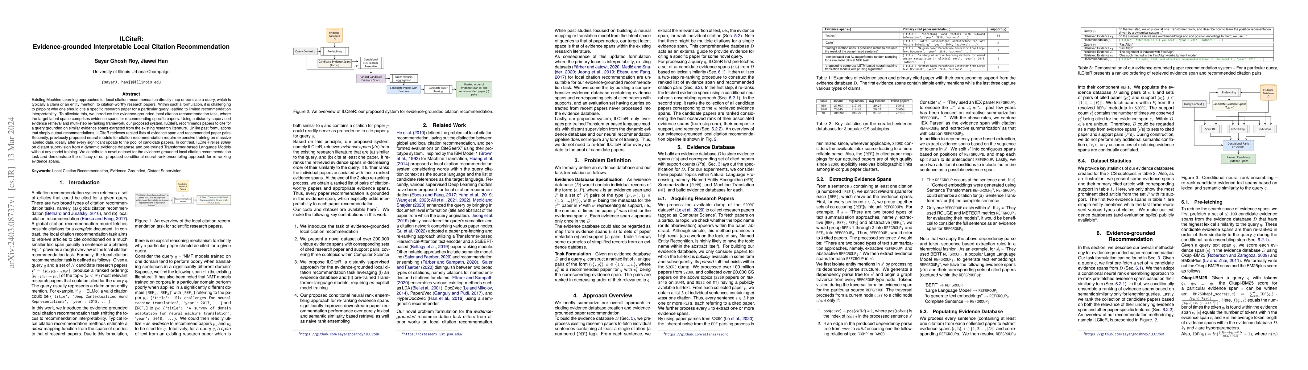 Thumbnail for ILCiteR: Evidence-grounded Interpretable Local Citation Recommendation