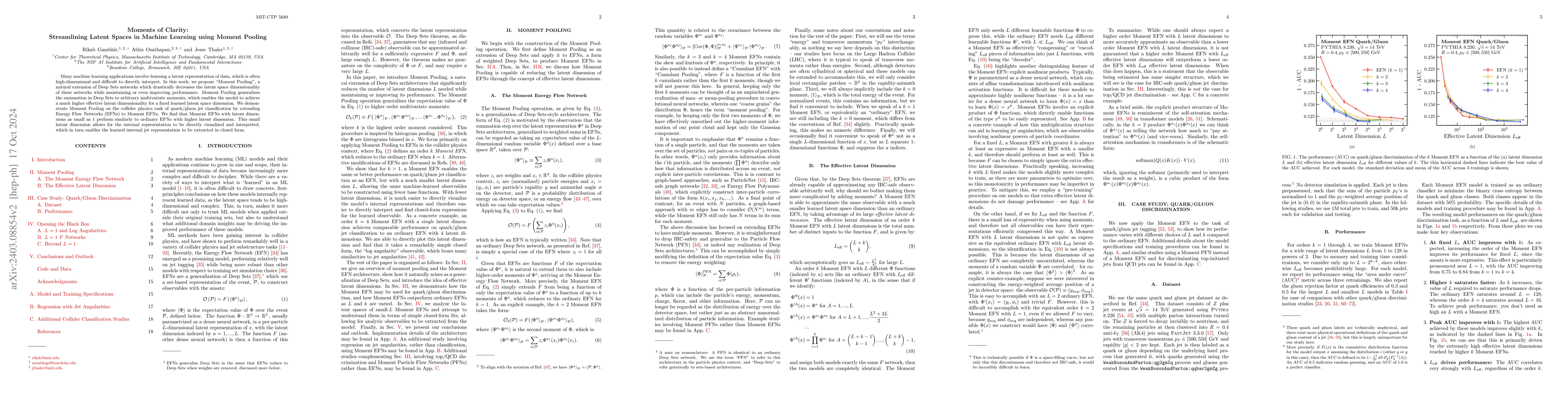 Thumbnail for Moments of Clarity: Streamlining Latent Spaces in Machine Learning using
  Moment Pooling