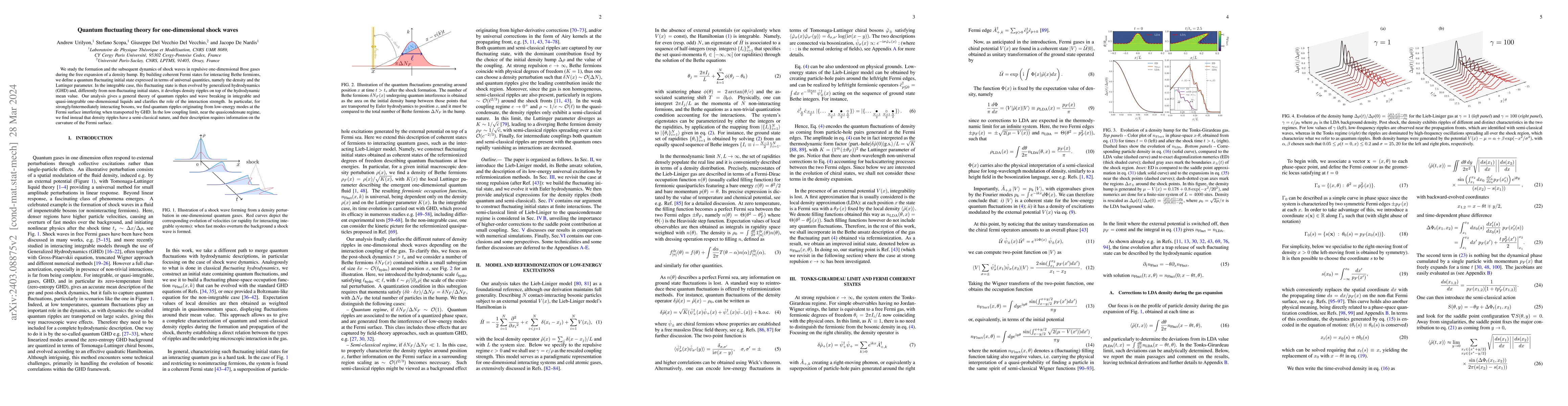 Thumbnail for Quantum fluctuating theory for one-dimensional shock waves