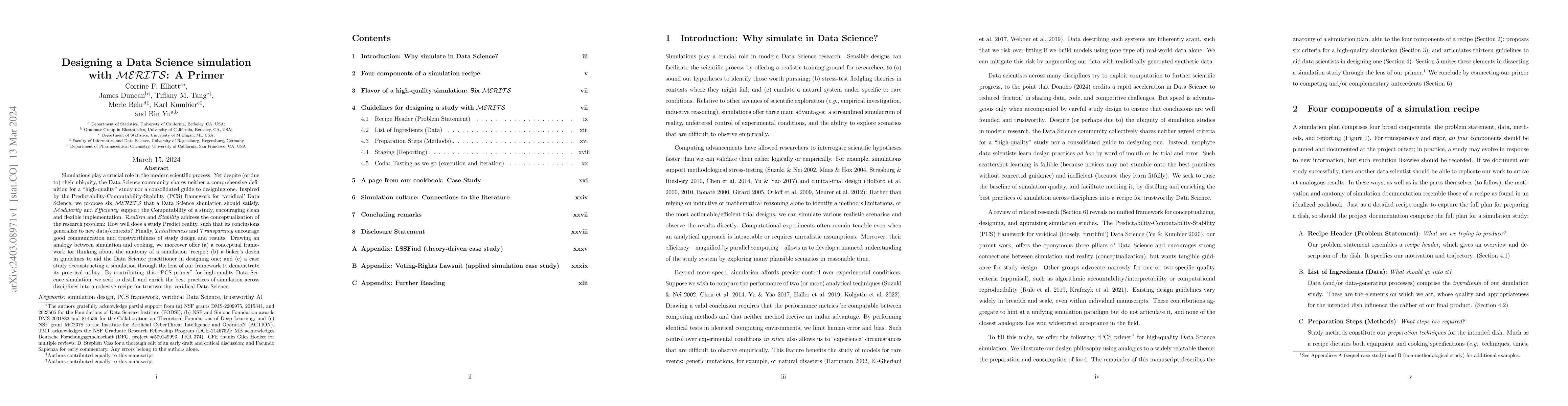 Thumbnail for Designing a Data Science simulation with MERITS: A Primer