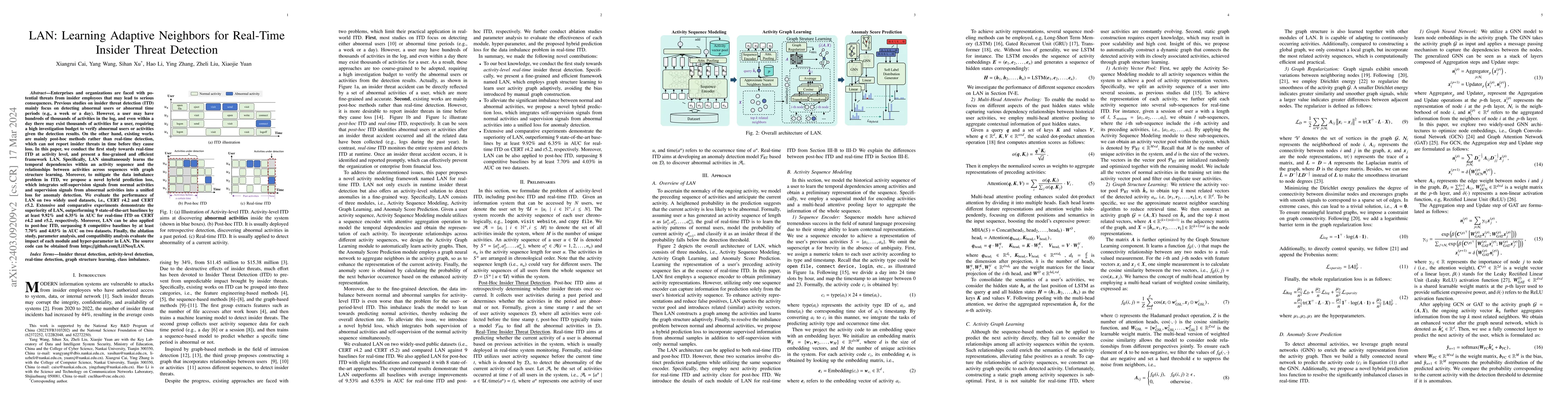 Thumbnail for LAN: Learning Adaptive Neighbors for Real-Time Insider Threat Detection
