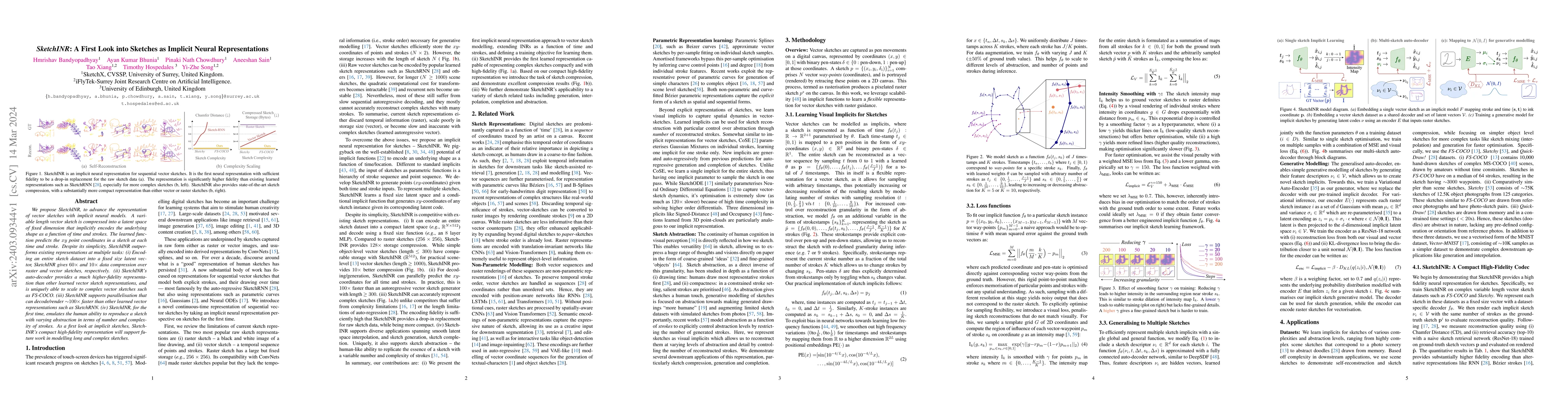 Thumbnail for SketchINR: A First Look into Sketches as Implicit Neural Representations