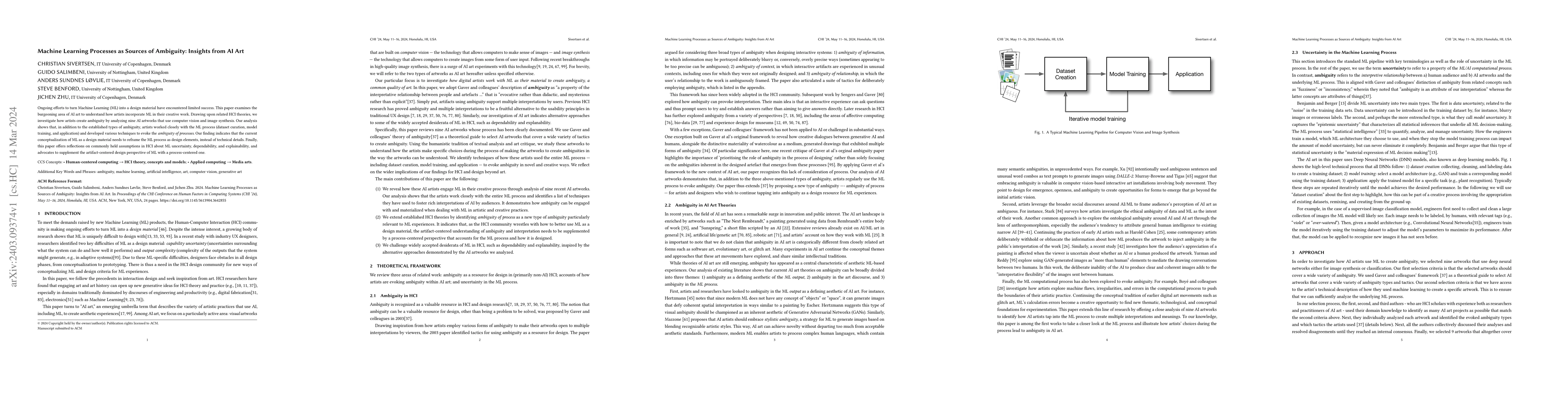 Thumbnail for Machine Learning Processes as Sources of Ambiguity: Insights from AI Art