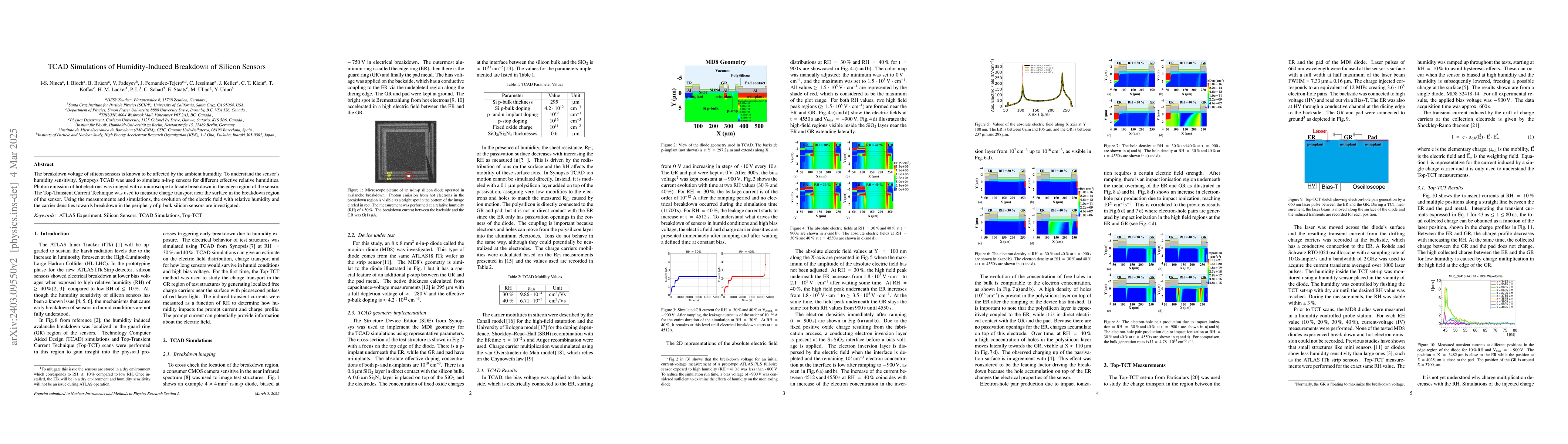 Thumbnail for Understanding the Humidity Sensitivity of Sensors with TCAD Simulations