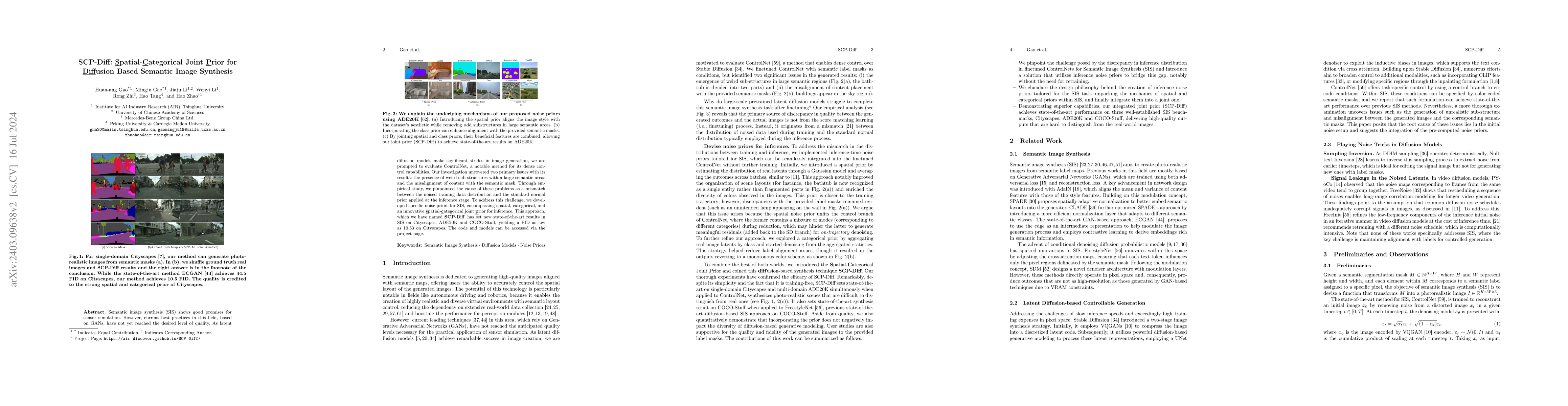 Thumbnail for SCP-Diff: Spatial-Categorical Joint Prior for Diffusion Based Semantic
  Image Synthesis