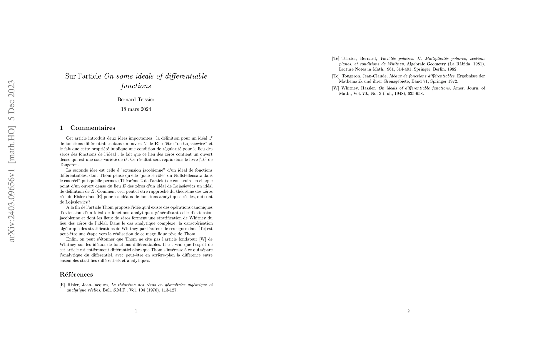 Thumbnail for Sur l'article On some ideals of differentiable functions