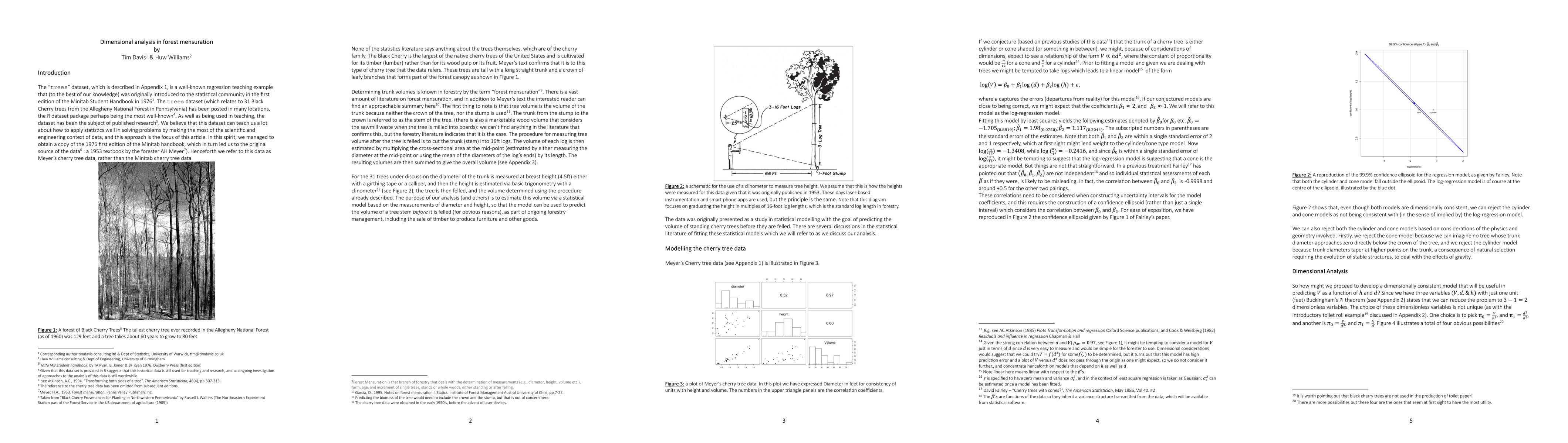 Thumbnail for Dimensional analysis in forest mensuration
