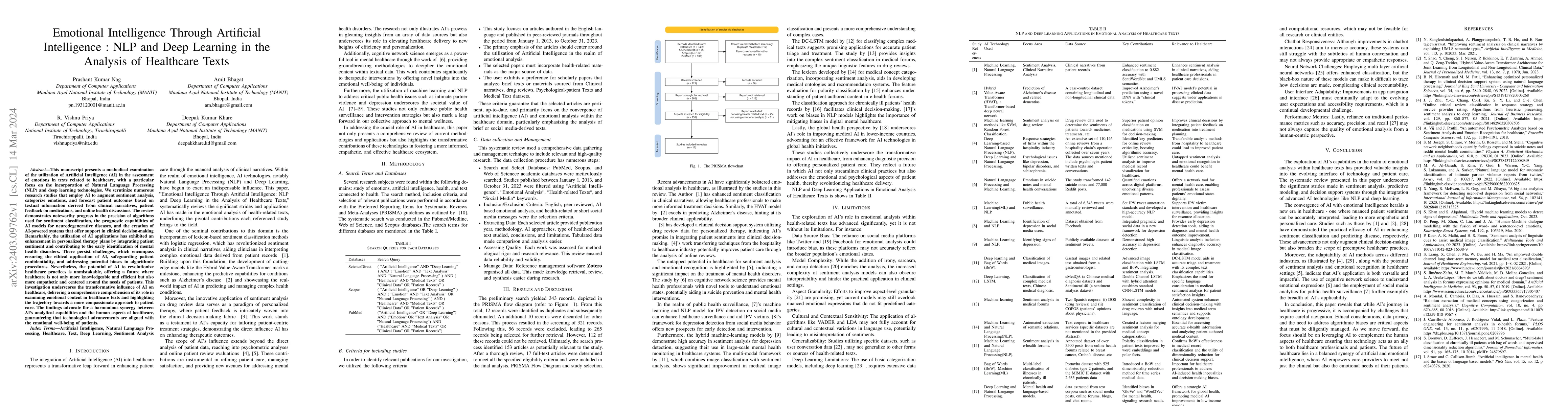 Thumbnail for Emotional Intelligence Through Artificial Intelligence : NLP and Deep
  Learning in the Analysis of Healthcare Texts