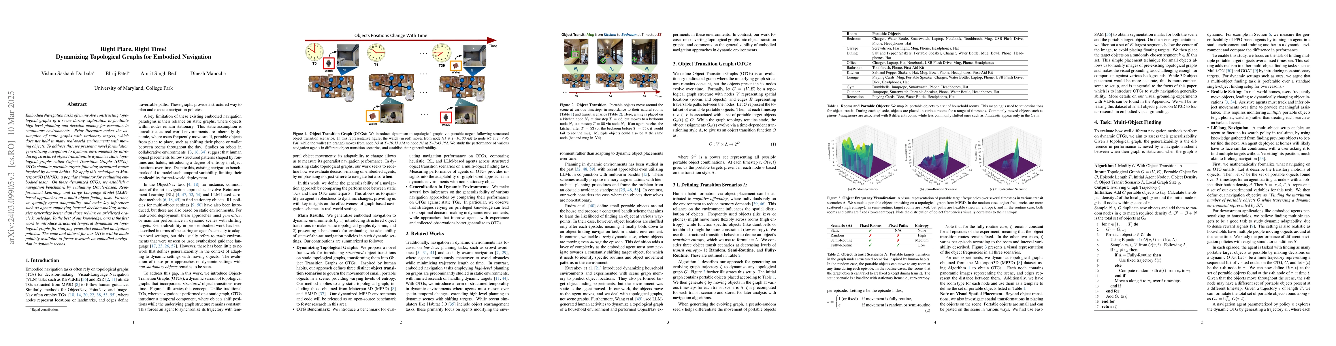 Thumbnail for Right Place, Right Time! Towards ObjectNav for Non-Stationary Goals