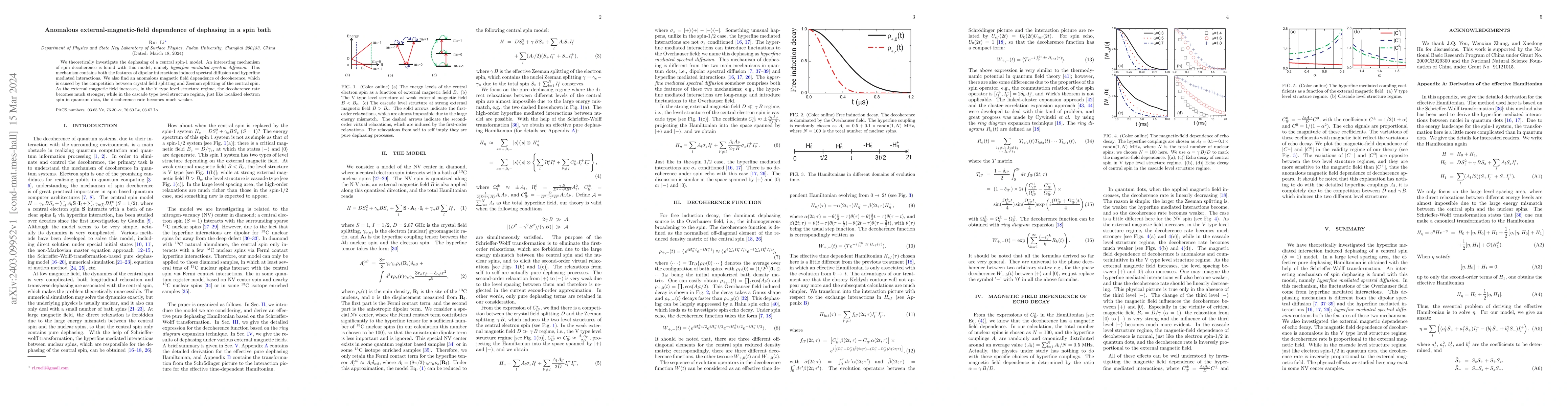 Thumbnail for Anomalous external-magnetic-field dependence of dephasing in a spin bath