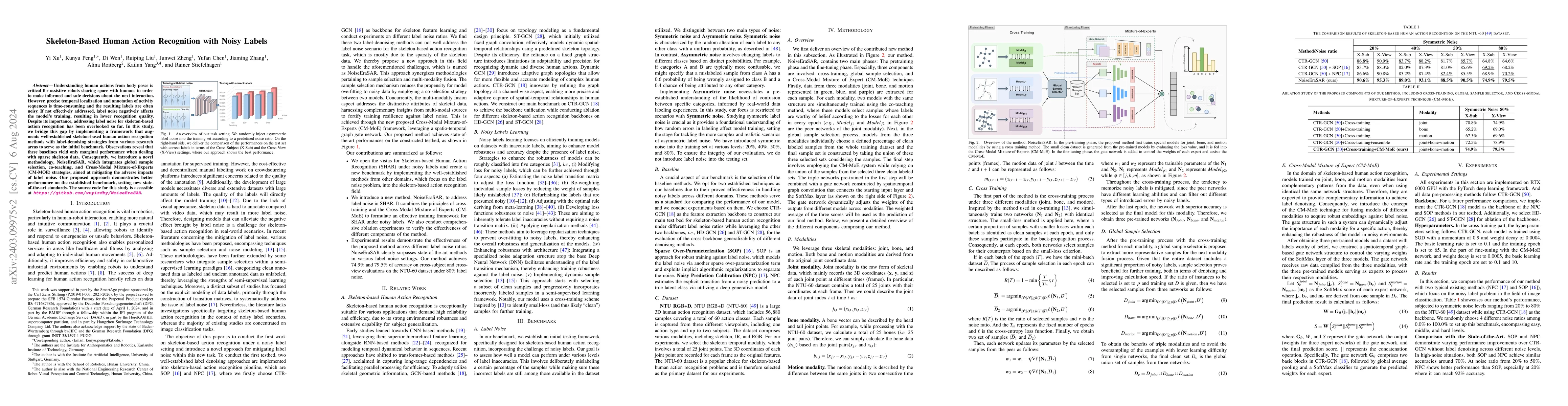 Thumbnail for Skeleton-Based Human Action Recognition with Noisy Labels