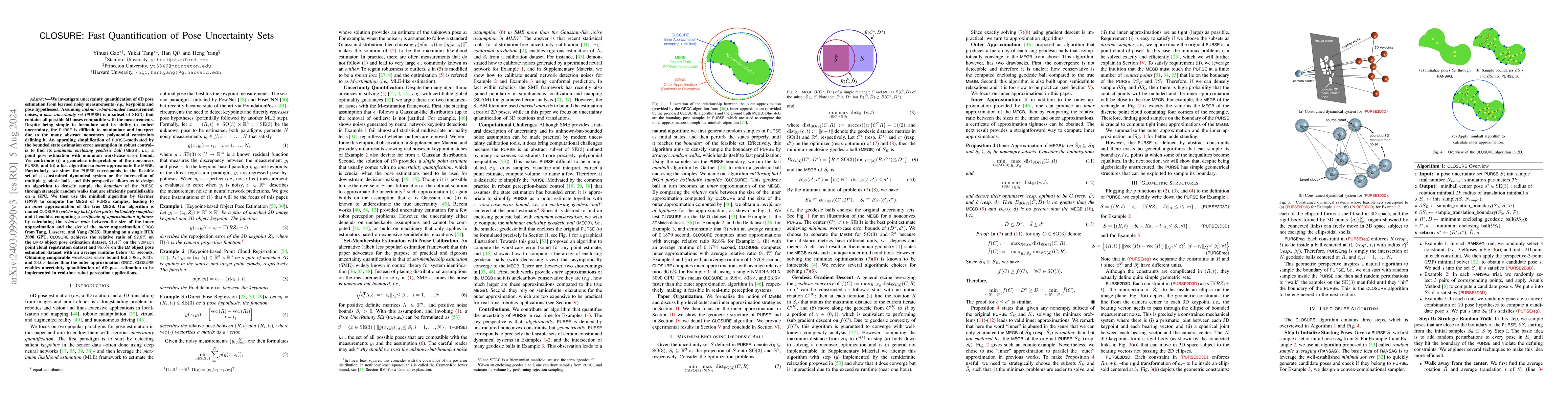 Thumbnail for CLOSURE: Fast Quantification of Pose Uncertainty Sets