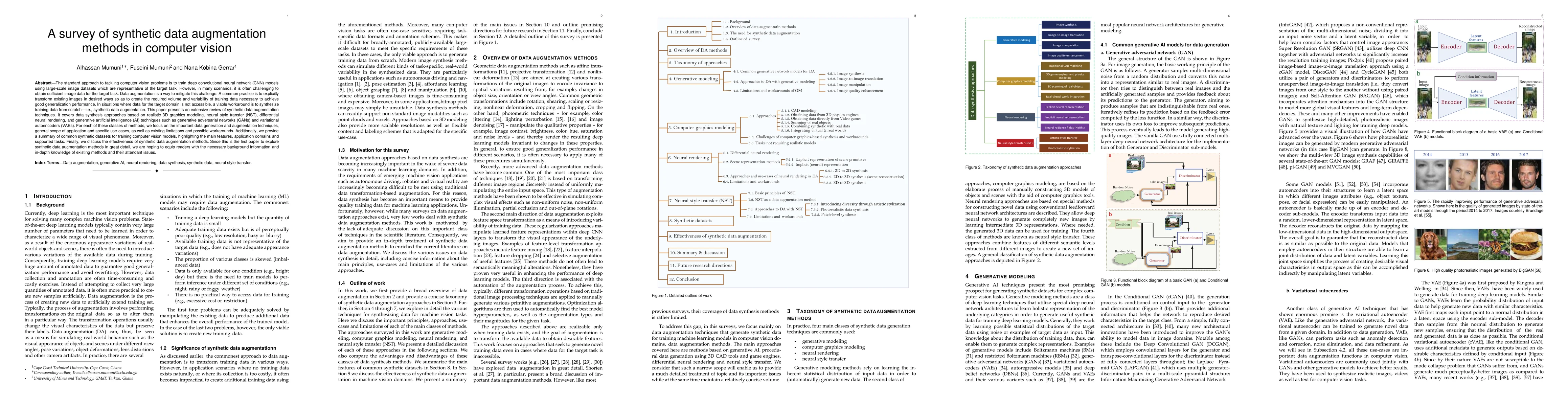 Thumbnail for A survey of synthetic data augmentation methods in computer vision