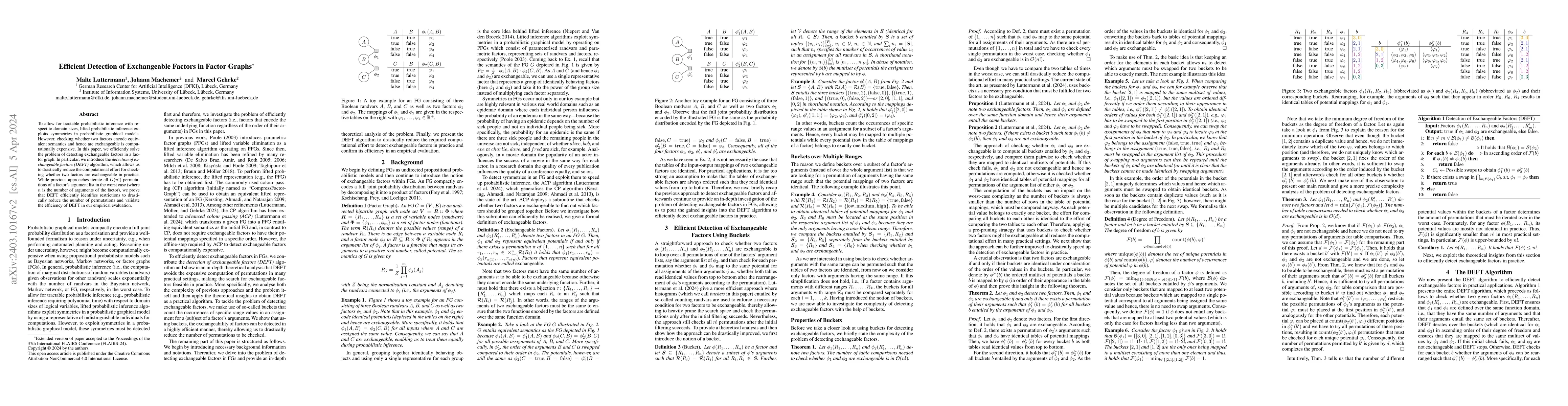 Thumbnail for Efficient Detection of Exchangeable Factors in Factor Graphs