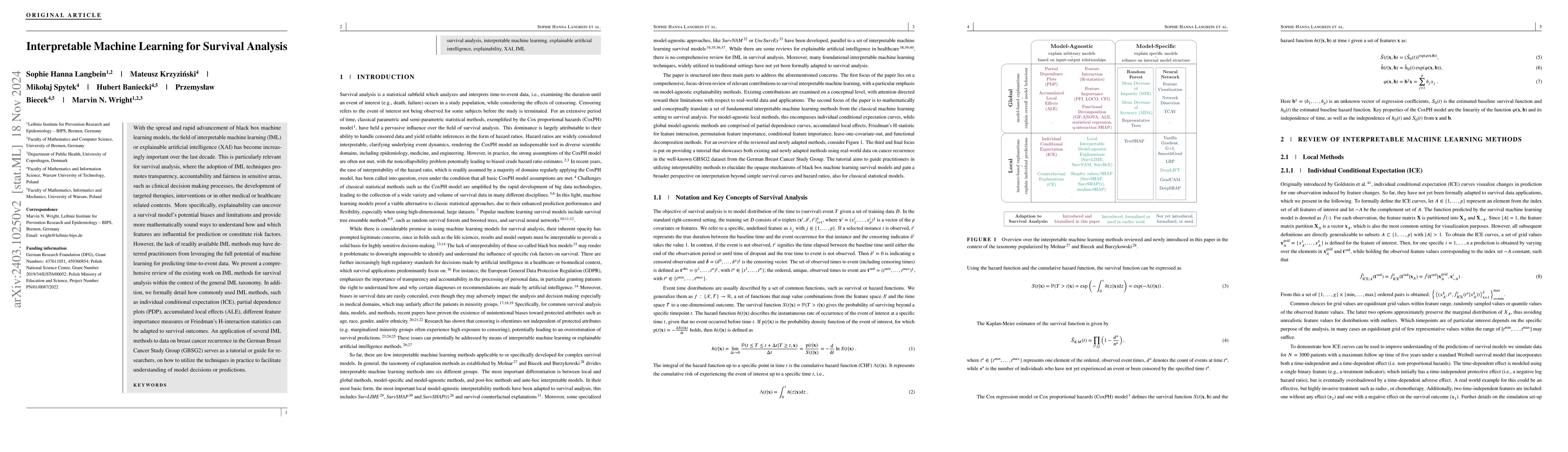 Thumbnail for Interpretable Machine Learning for Survival Analysis