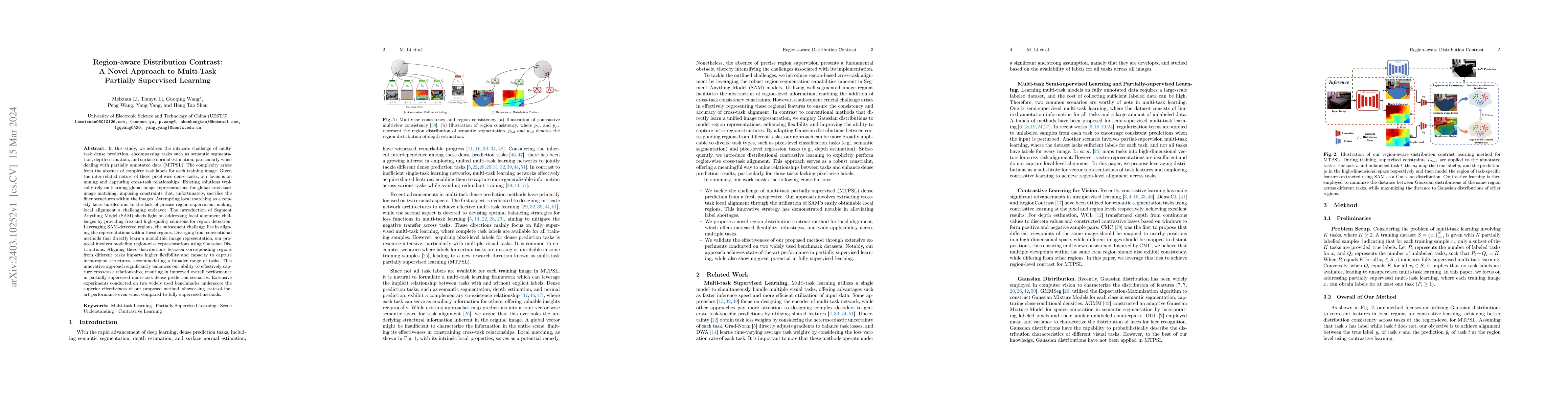Thumbnail for Region-aware Distribution Contrast: A Novel Approach to Multi-Task
  Partially Supervised Learning