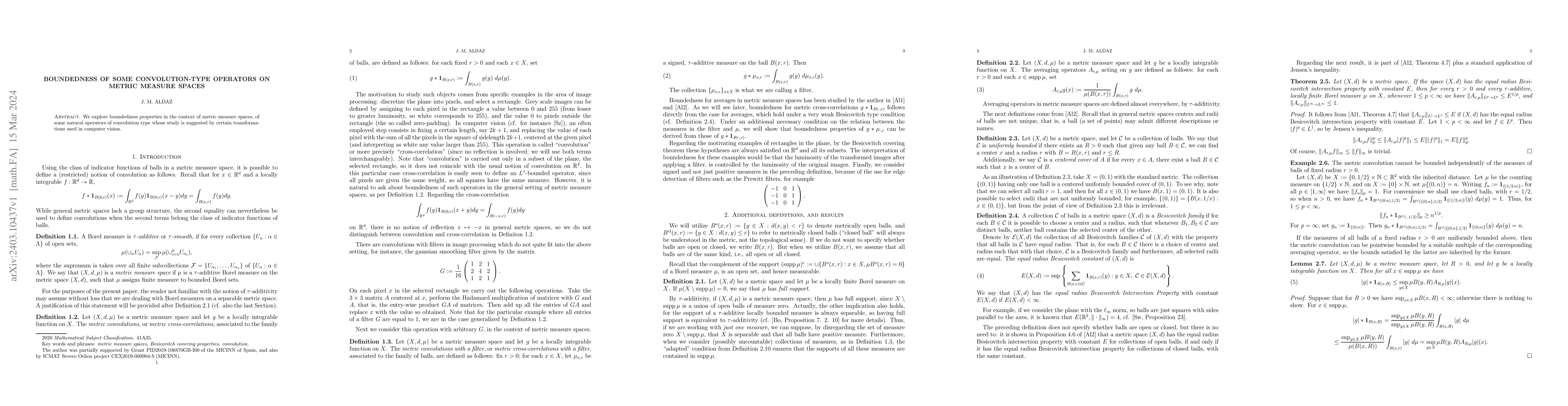 Thumbnail for Boundedness of some convolution-type operators on metric measure spaces