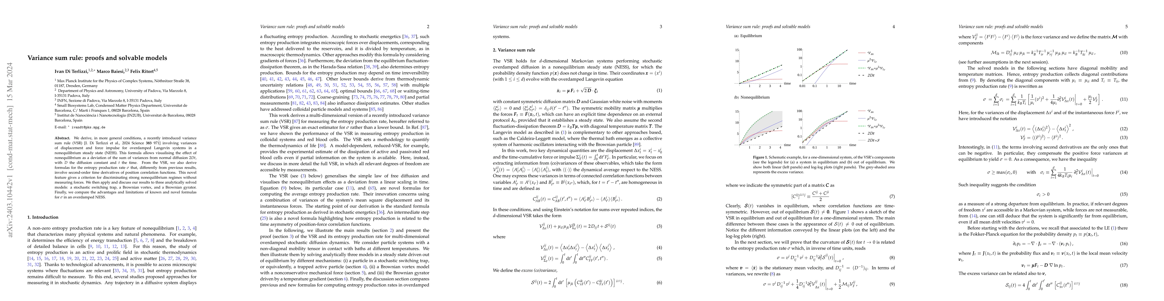 Thumbnail for Variance sum rule: proofs and solvable models