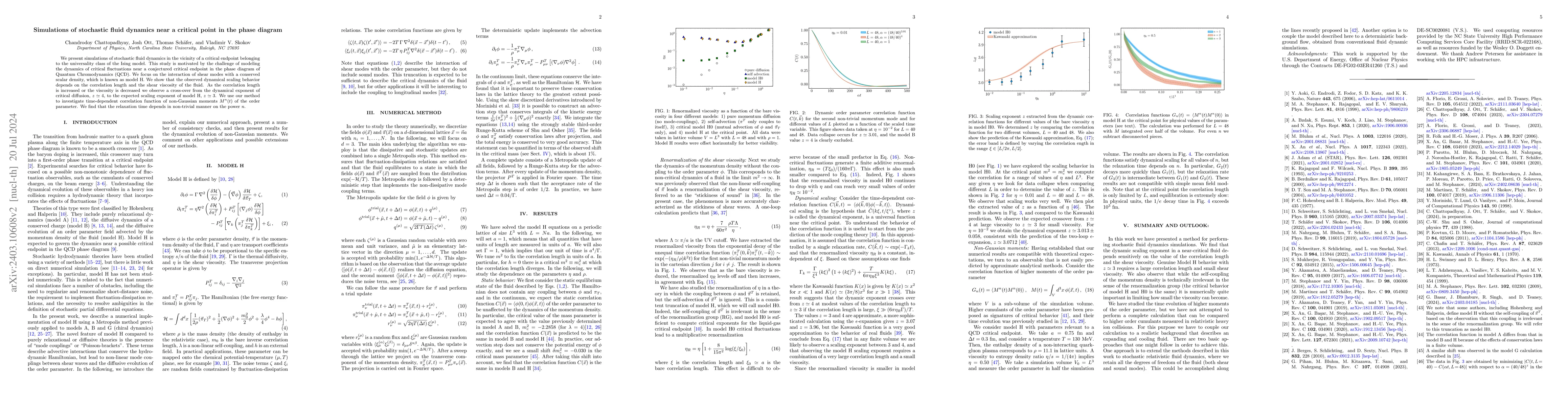 Thumbnail for Simulations of stochastic fluid dynamics near a critical point in the
  phase diagram