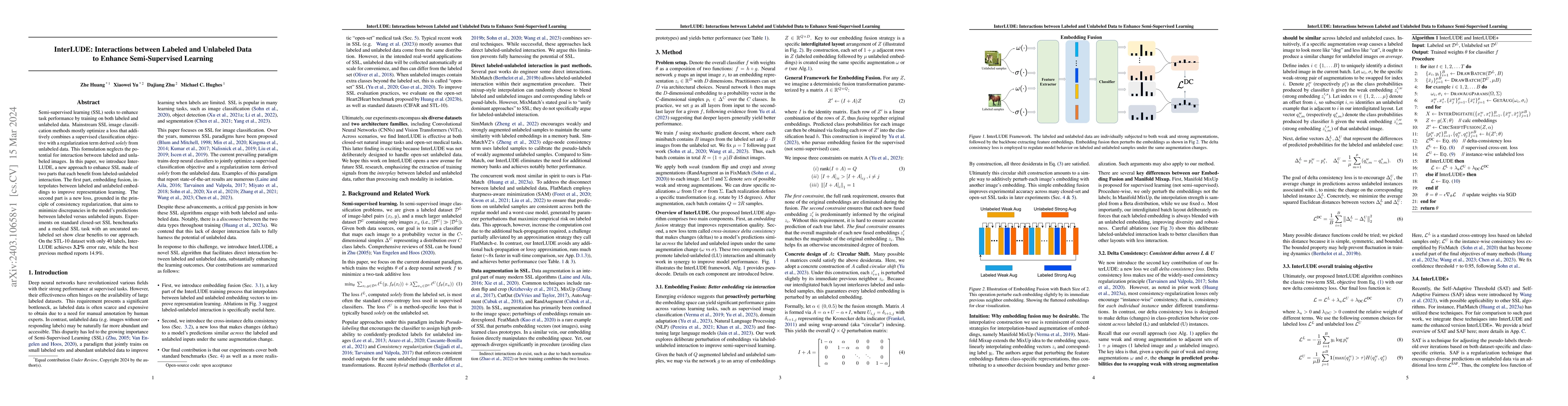 Thumbnail for InterLUDE: Interactions between Labeled and Unlabeled Data to Enhance
  Semi-Supervised Learning