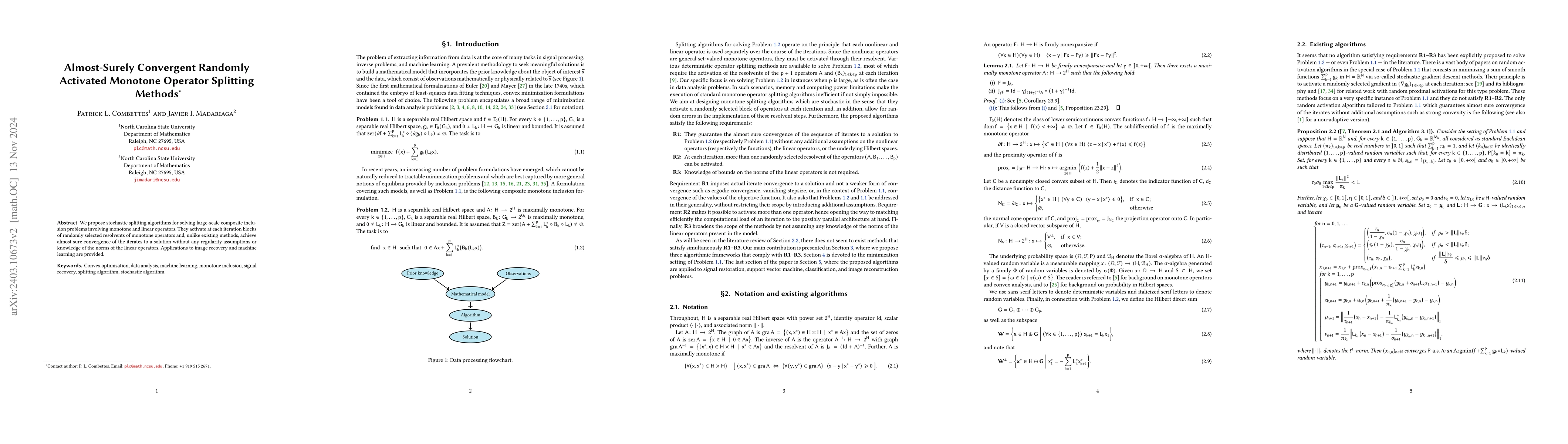 Thumbnail for Randomly Activated Proximal Methods for Nonsmooth Convex Minimization